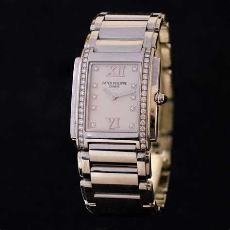 patek philippe women's watch silver|patek philippe twenty 4 women.